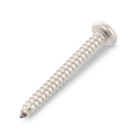 1 x Metaalplaatschroef bol cilinderkop 3.9X28 TORX T15 A4 RVS