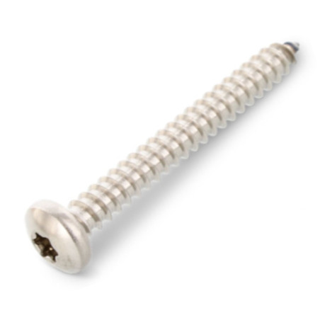 1 x Metaalplaatschroef bol cilinderkop 4.2X22 TORX T20 A4 RVS