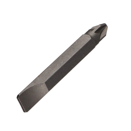 1 x Bit dubbel Pozi PZ7 + SL6 lengte 50 FIZOMAX
