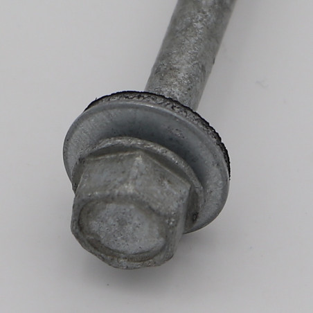 1 x Zelfborende schroef zeskantkop TH glad 6.3X125 hoge corrosiebestendigheid Thermisch verzinkt staal