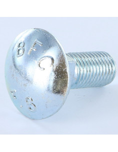 Slotbouten M16X50 bedraad op 50 Klasse 8.8 Wit verzinkt...
