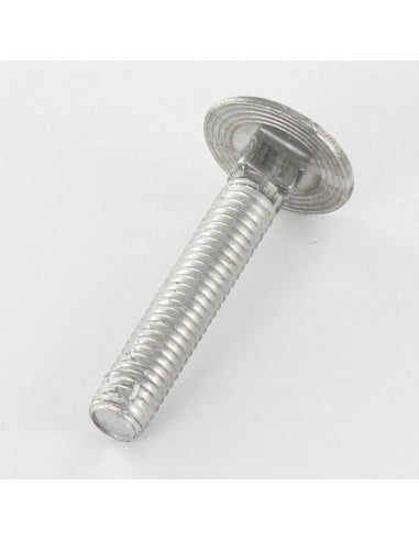 1 x Slotbouten M5X25 volledige draad Wit...
