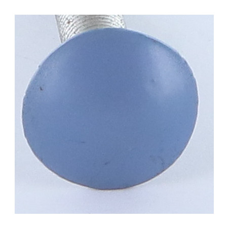 1 x Slotbouten M7X40 steek van100 volledige draad Aluminium RAL5014 30%B