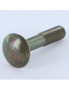 Slotbouten M8X40 volledige draad brons staal