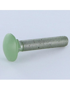 Slotbouten M7X45 steek van100 Aluminium volledige draad...
