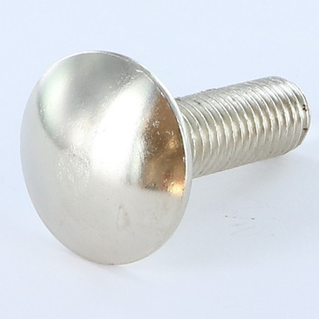 1 x Slotbouten M12X45 volledige draad Nikkelstaal