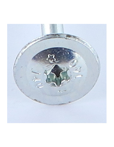 1 x Agglo houtschroeven schijfkop TORX T25...