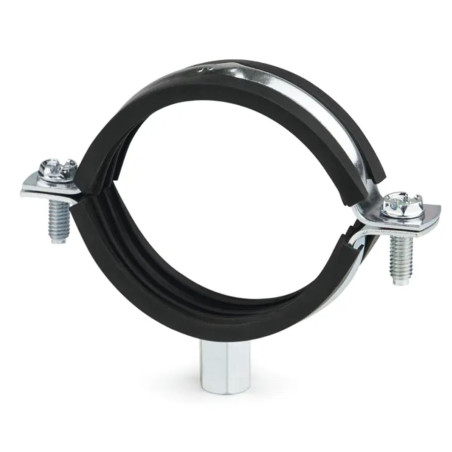 1 x Colarinho reforçado à prova de som M8-M10 diameter 113A118 Wit verzinkt staal