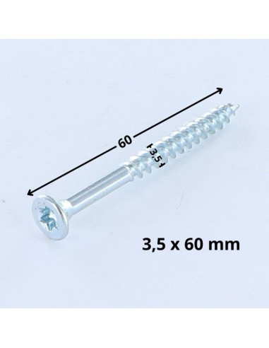 1 x Agglo houtschroeven gefreesde kop TORX T15...