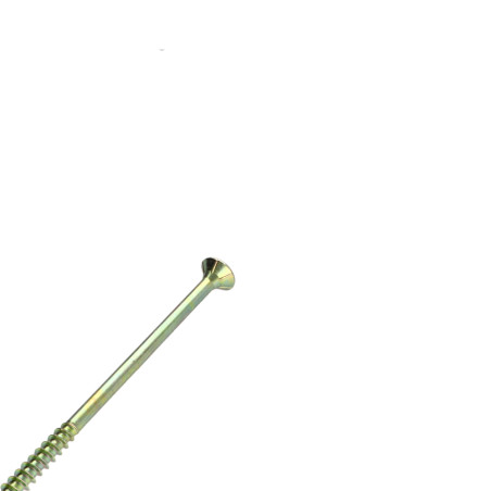 1 x TEKOR houtschroeven gefreesde kop kartel 6X140 bedraad op 70 TORX T30 ZBCR3+ anti-splijtpunt type 17 cut