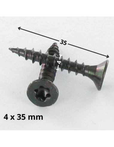 1 x Agglo houtschroeven gefreesde kop TORX T20...