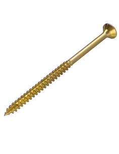 TEKOR houtschroeven gefreesde kop kartel 4X70 bedraad op... 2