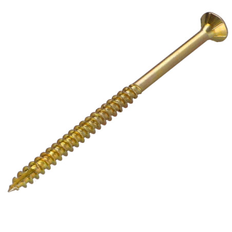 1 x TEKOR houtschroeven gefreesde kop kartel 4X70 bedraad op 42 TORX T20 ZBCR3+ anti-splijtpunt type 17 cut