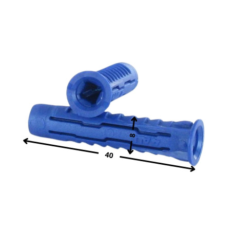 1 x Plug Nylon 8X40 4ALL RAWLPLUG