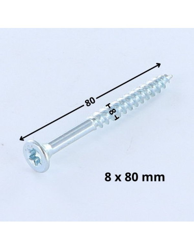 1 x Agglo houtschroeven gefreesde kop TORX T40...