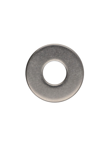 1 x Sluitring plat M4X14X0.8 L RVS A2
