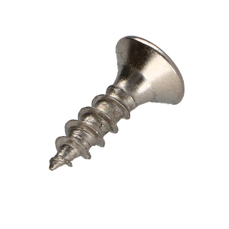 1 x Agglo houtschroeven gefreesde kop Pozi PZ7 4X15 volledige draad Nikkelstaal