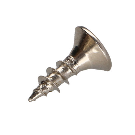 1 x Agglo houtschroeven gefreesde kop Pozi PZ7 4X13 volledige draad Nikkelstaal
