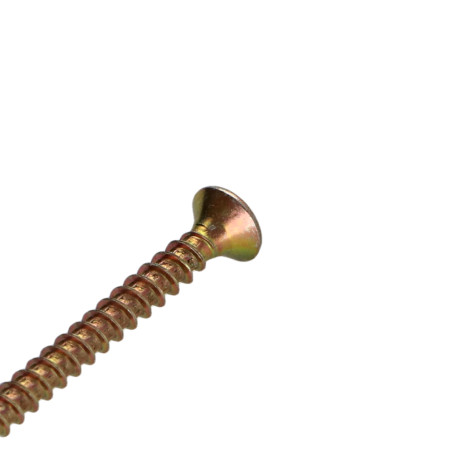 1 x Agglo houtschroeven gefreesde kop Pozi PZ6 3X35 volledige draad Bichromaat microschroeven
