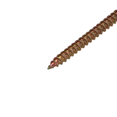1 x Agglo houtschroeven gefreesde kop Pozi PZ6 3X35 volledige draad Bichromaat microschroeven
