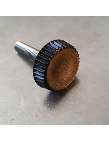 1 x Uiteinde Aanspannen zwart nylon M6X28...
