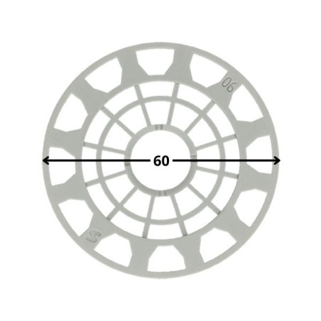 1 x Sluitring D ISOLATIE diameter 60 voor Schroeven van 6