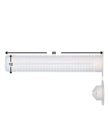 1 x ZEEF D INJECTIE M6 of M8 12X80