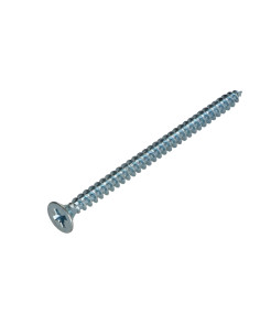 Agglo houtschroeven gefreesde kop Pozi 5X80 Wit verzinkt...