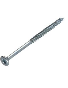 TEKOR houtschroeven gefreesde kop kartel 4X70 bedraad op...