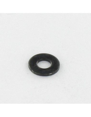 1 x Sluitring plat M8X18X1.5 M RVS A2 Zwart