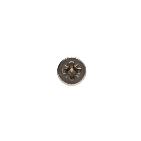 1 x Agglo houtschroeven gefreesde kop Pozi PZ7 4X16 volledige draad Chroomstaal