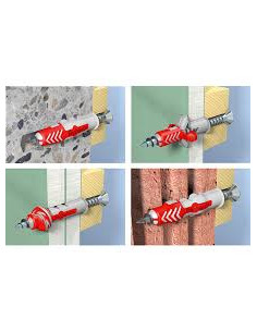 Plug Nylon DUOPOWER Fischer 6X50 zonder Schroeven 2