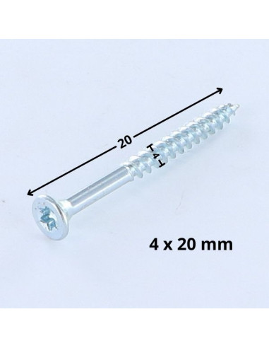 1 x Agglo houtschroeven gefreesde kop TORX T20...