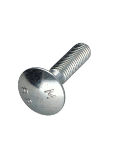 Slotbouten M8X35 gedeeltelijke draad Klasse 8.8 Wit...