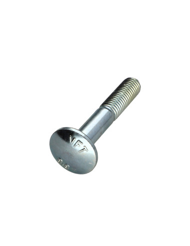 1 x Slotbouten M6X90 gedeeltelijke draad Wit...