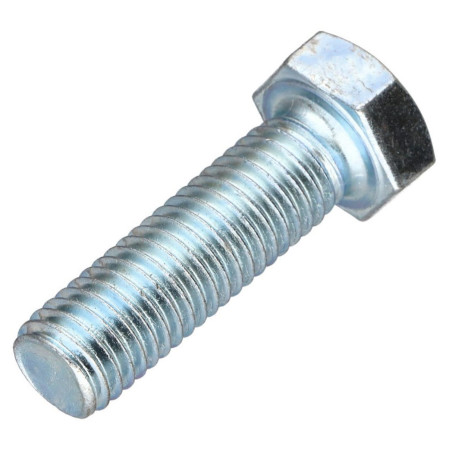 1 x Metalen schroeven zeskantkop TH steek links M10X40 klasse 10.9 geomet staal