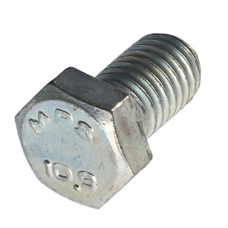 1 x Metalen schroeven zeskantkop TH steek links M6X16 klasse 10.9 geomet staal