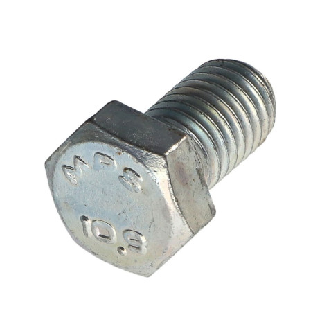 1 x Metalen schroeven zeskantkop TH steek links M4X16 klasse 10.9 geomet staal