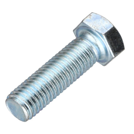1 x Metalen schroeven zeskantkop TH steek links M4X30 klasse 10.9 geomet staal