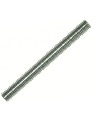 1 x Draadstang M20 lengte 1 meter steek links...