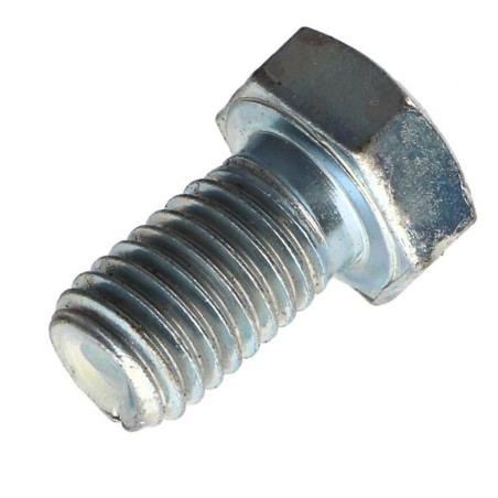 1 x Metalen schroeven zeskantkop TH steek links M7X16 klasse 10.9 geomet staal