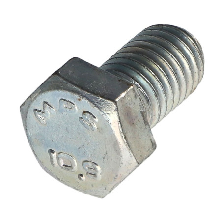 1 x Metalen schroeven zeskantkop TH steek links M12X20 klasse 10.9 geomet staal