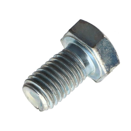 1 x Metalen schroeven zeskantkop TH steek links M12X20 klasse 10.9 geomet staal