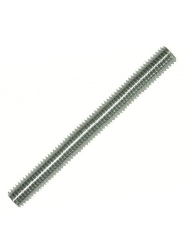1 x Draadstang M12 lengte 1 meter steek links...