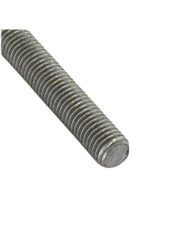 1 x Draadstang M8 lengte 1 meter steek links...