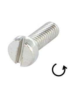 Metalen schroeven bol cilinderkop split M10X70 P.GAUCHE... 2