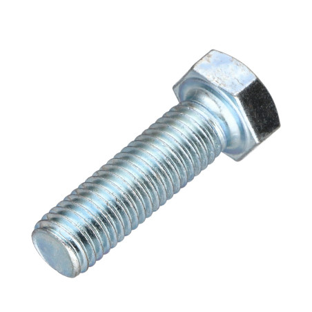 1 x Metalen schroeven zeskantkop TH steek links M8X40 klasse 10.9 geomet staal