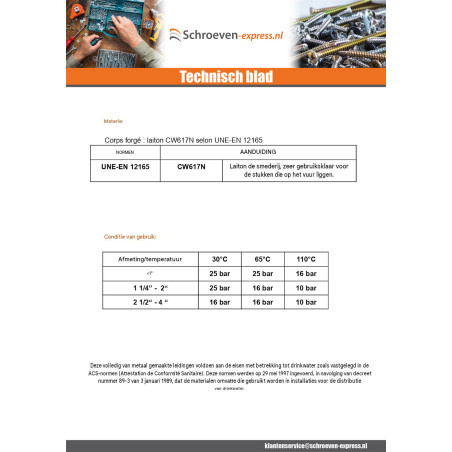 1 x Zeshoekige nippel Figuur 529 mannelijk vrouwelijk dubbele zeshoek 15x21 (1/2") X 20 Messing