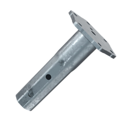 1 x Funderingsschroefkop 76X3.6XM16 hoge corrosiebestendigheid Thermisch verzinkt staal