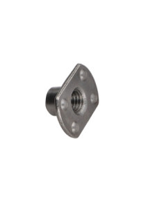 Cilindrische moer om te lassen Externe baas M10 26X18... 2